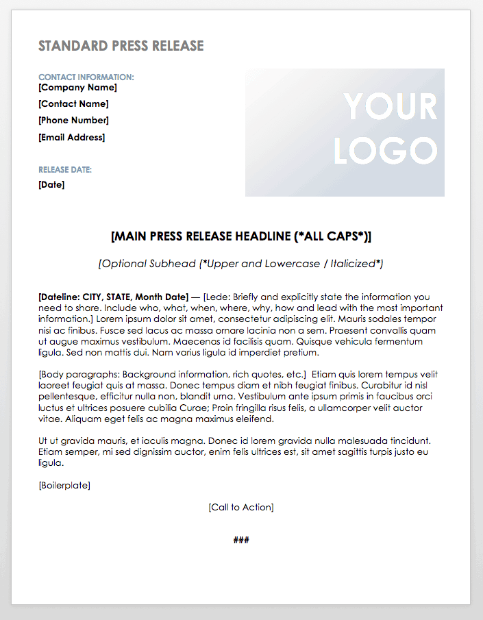 Press Releases