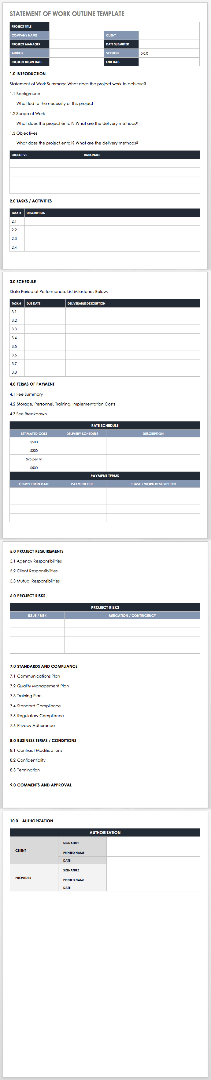 Website Design Structure