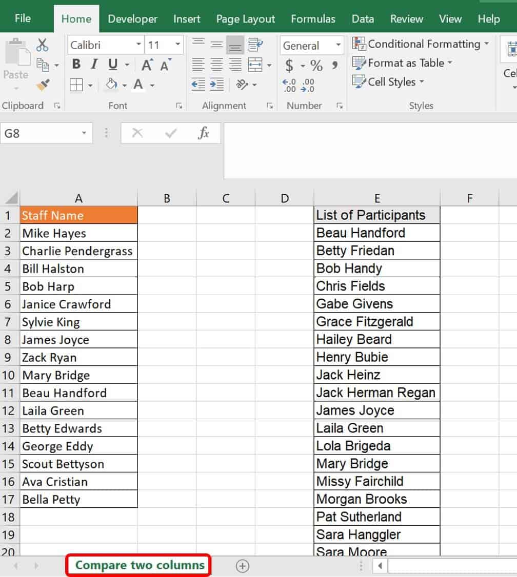 how to use vlookup in excel to find names