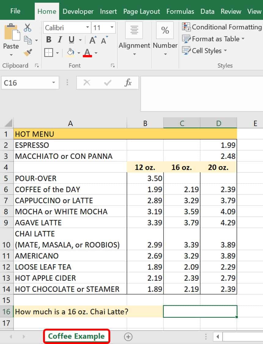 intermediate excel exercises v lookup for mac