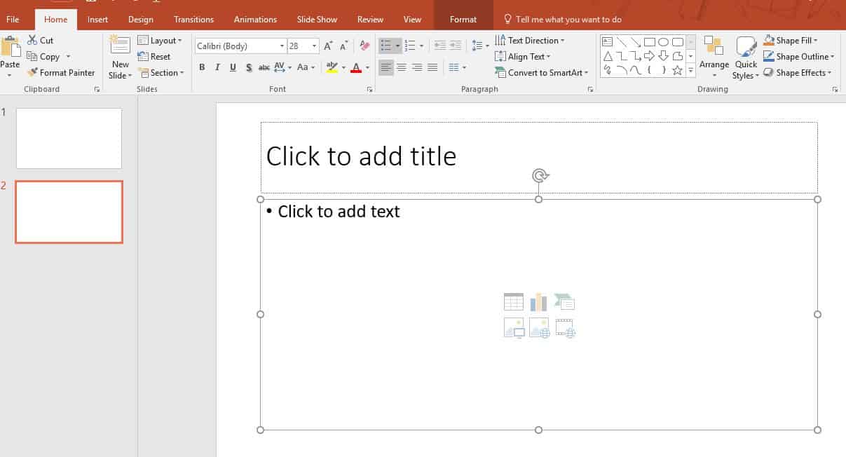 Create Waterfall Chart In Powerpoint