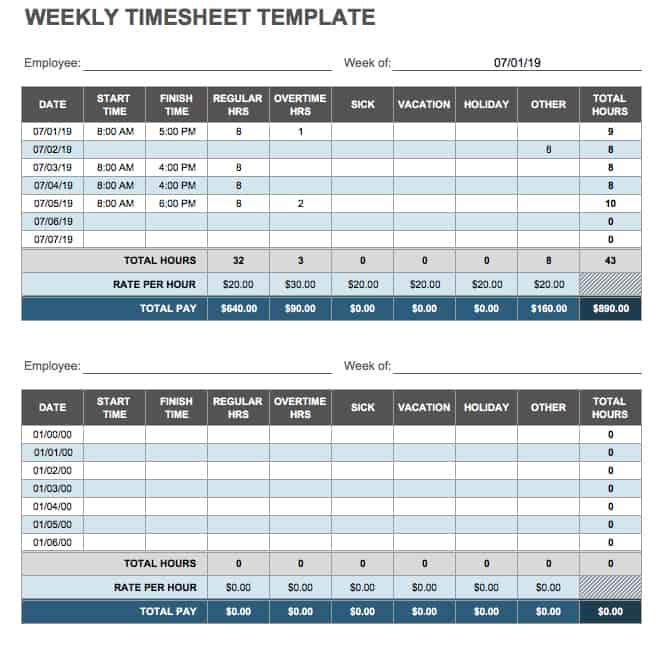 microsoft excel templates