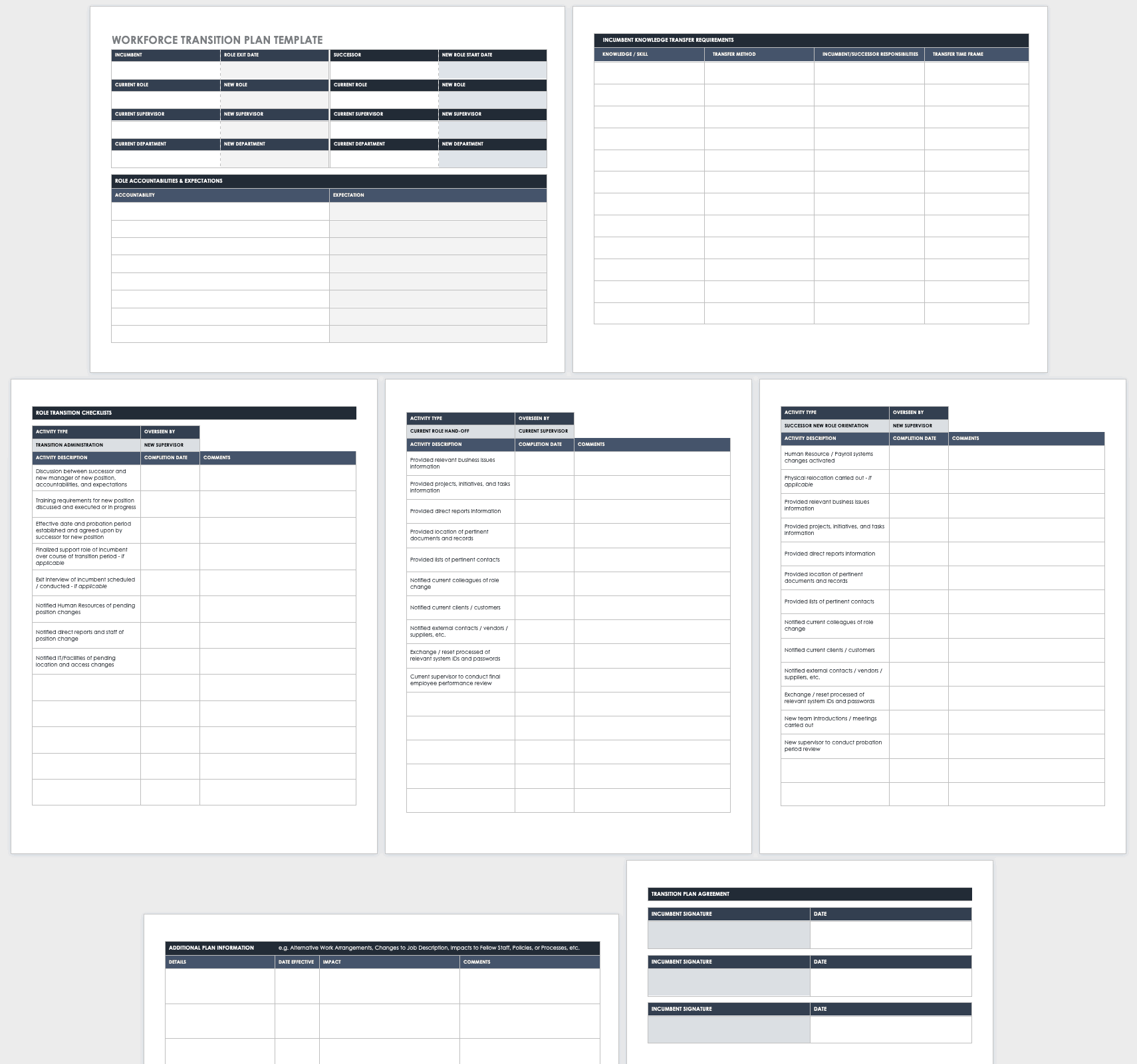 manpower planning excel template