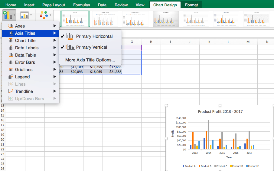 Make A Data Chart