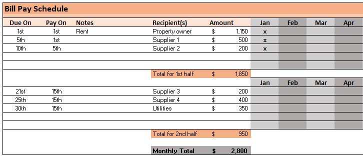 excel templates accounting