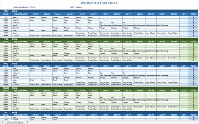 4 10 work schedule