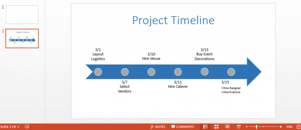 How To Make A Timeline In PowerPoint Smartsheet