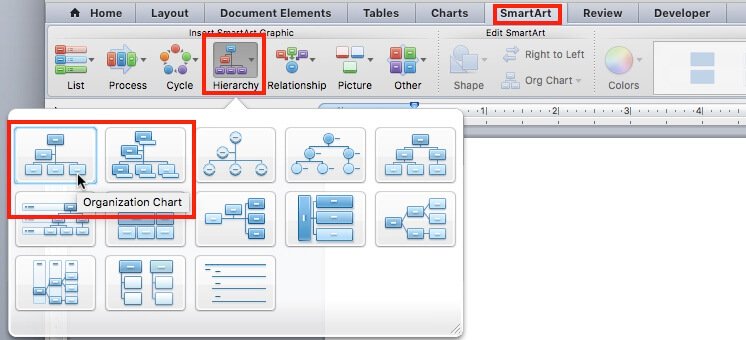  nnebuni A ezare mbl nzi How To Make An Organizational Chart In Word 