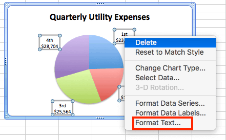 change graph base color in excel for mac