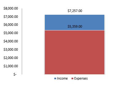 personal budget graph