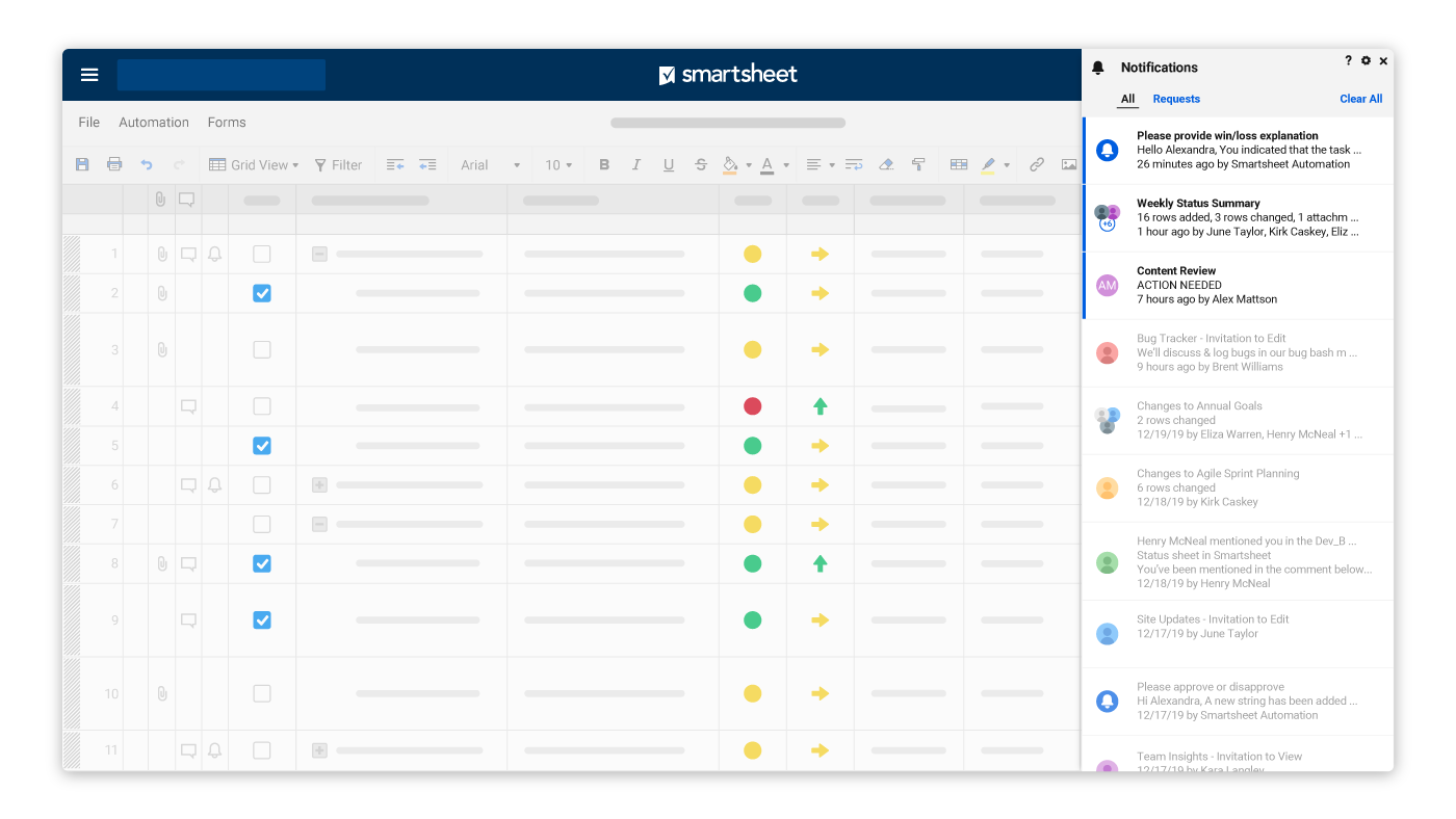 Dashboards And Portals Smartsheet Learning Center