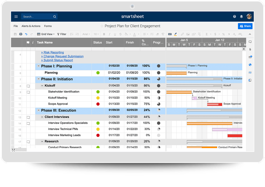 smartsheet vs ms project