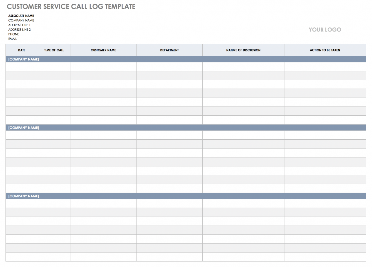 free-client-call-log-templates-smartsheet