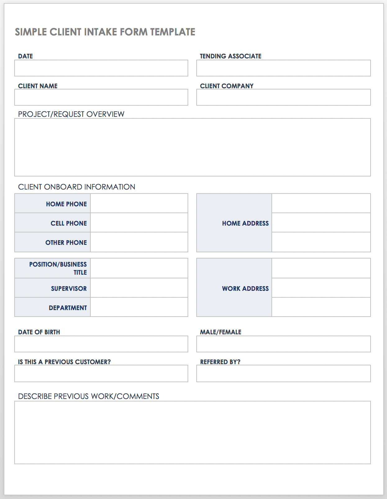 social work initial client contract template