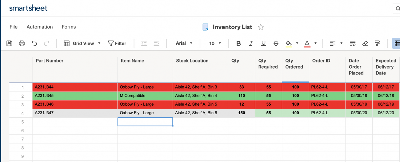 Excel Conditional Formatting How To Smartsheet 9798