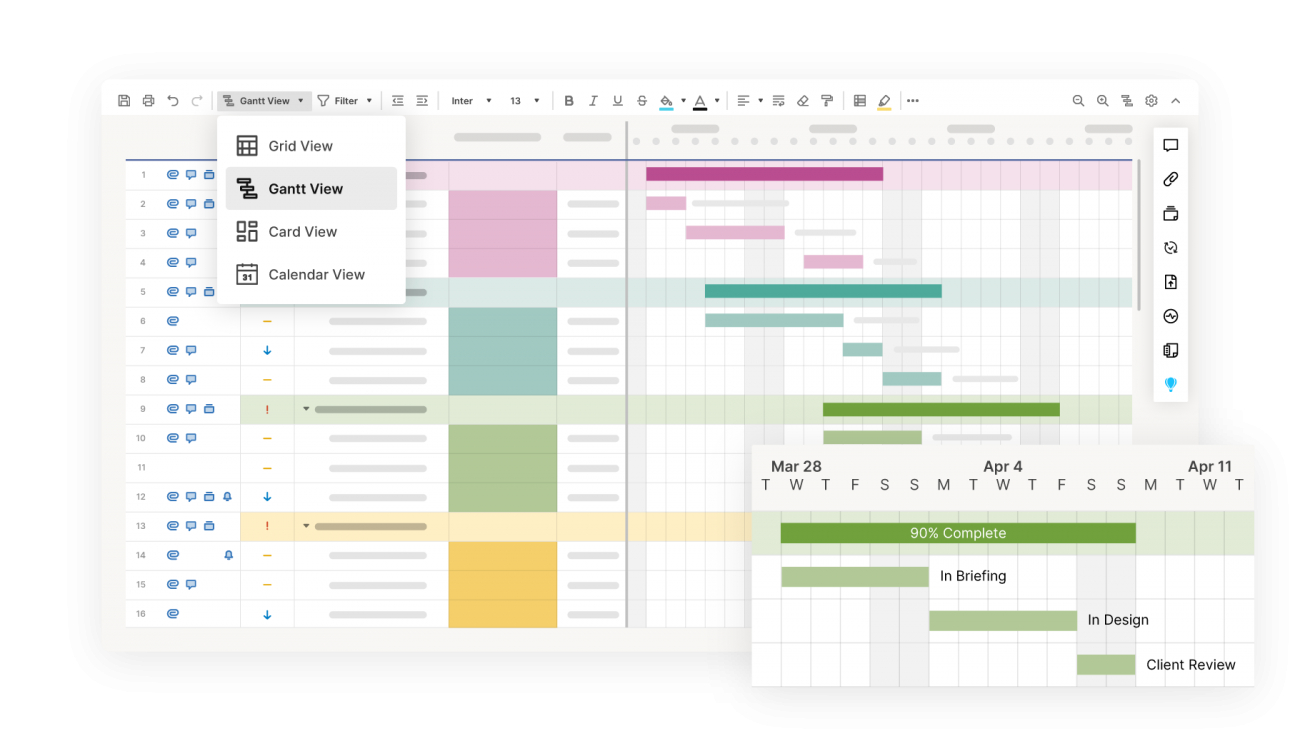 Powerful Gantt Charts For Any Project Smartsheet 