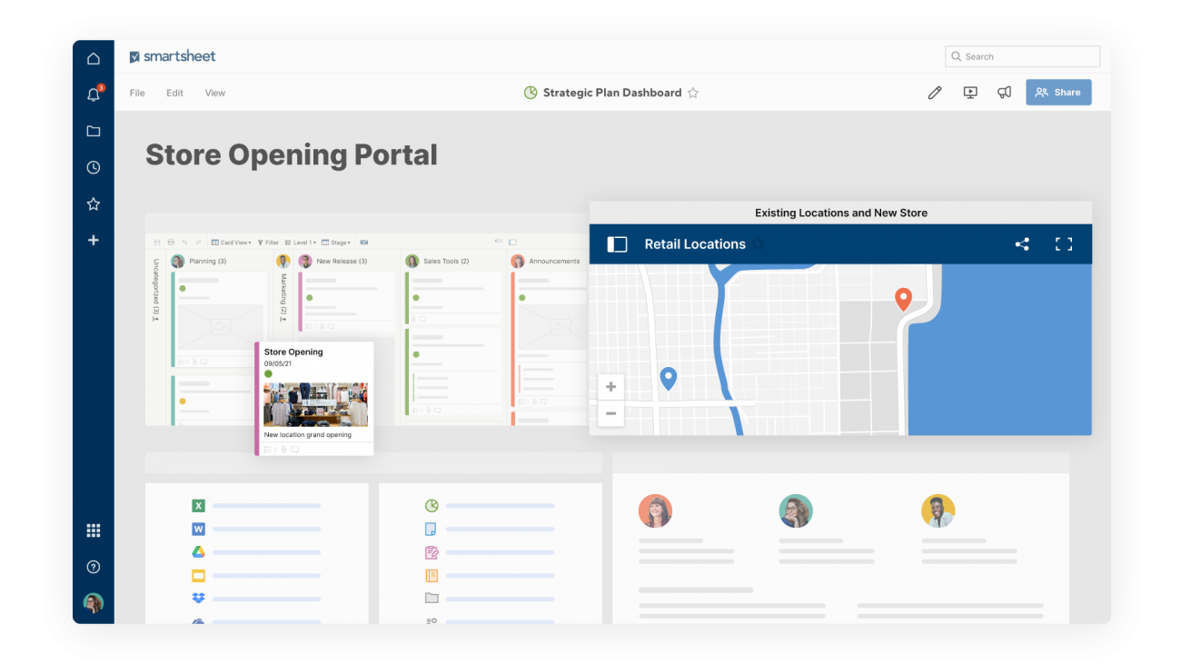 Dashboards And Portals Smartsheet Learning Center