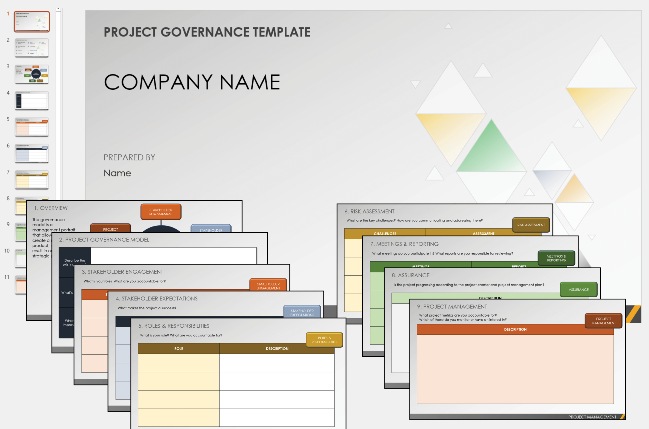 Free Project Governance Templates | Smartsheet