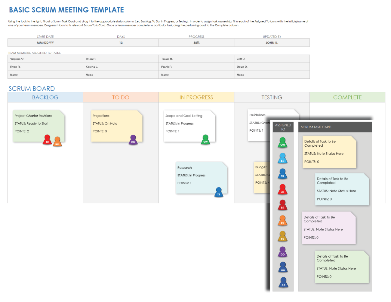 Free Scrum Meeting Templates