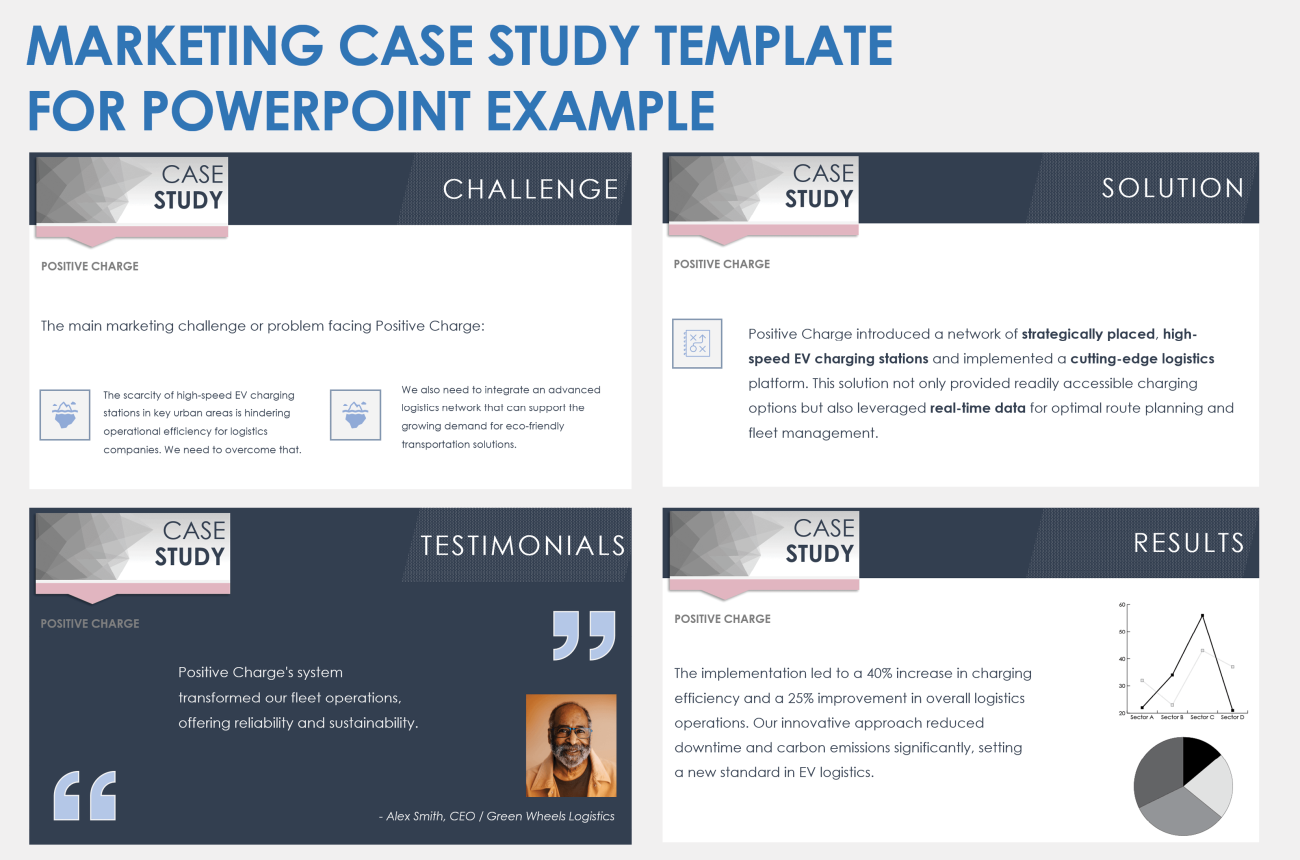 simple case study template ppt