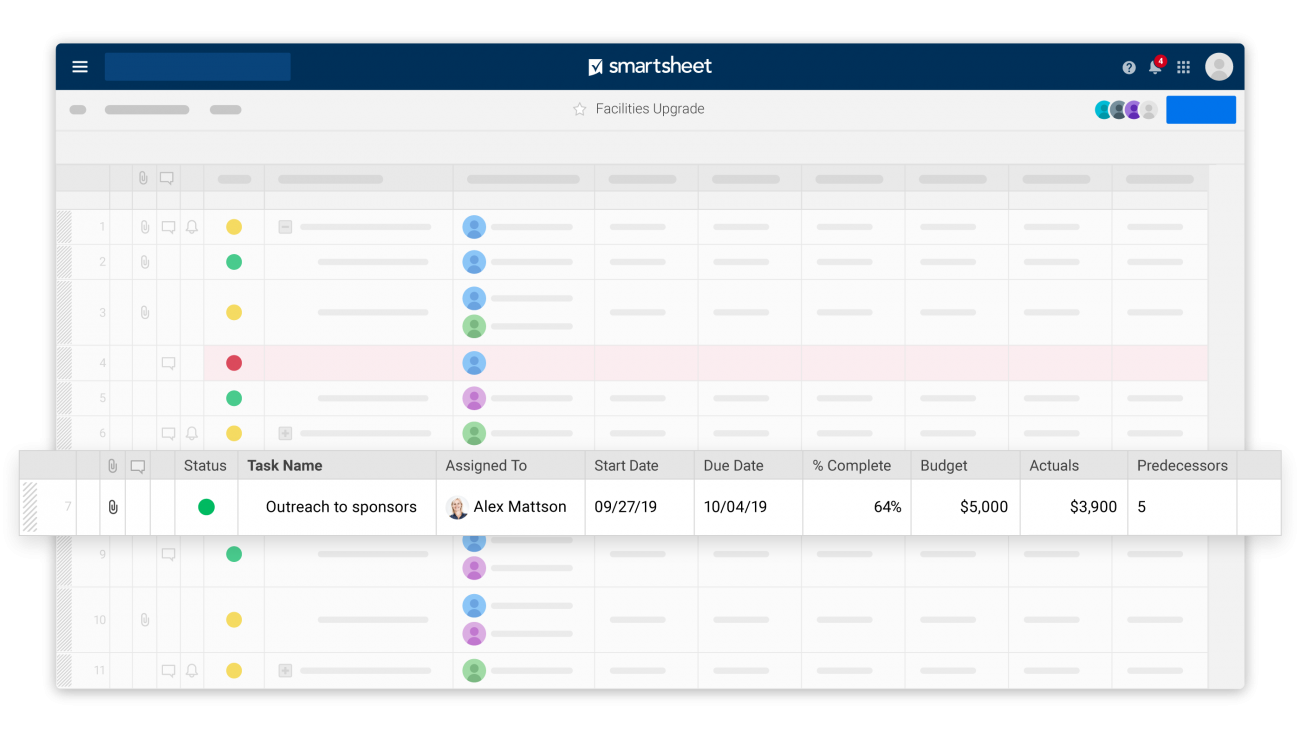 Enterprise Healthcare Business Management Solutions by Smartsheet