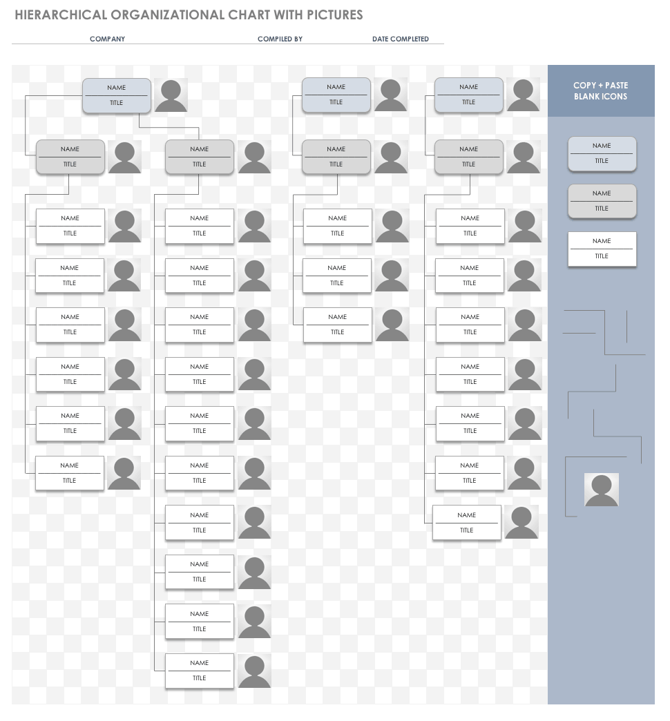 Free Org Chart Templates For Excel | Smartsheet