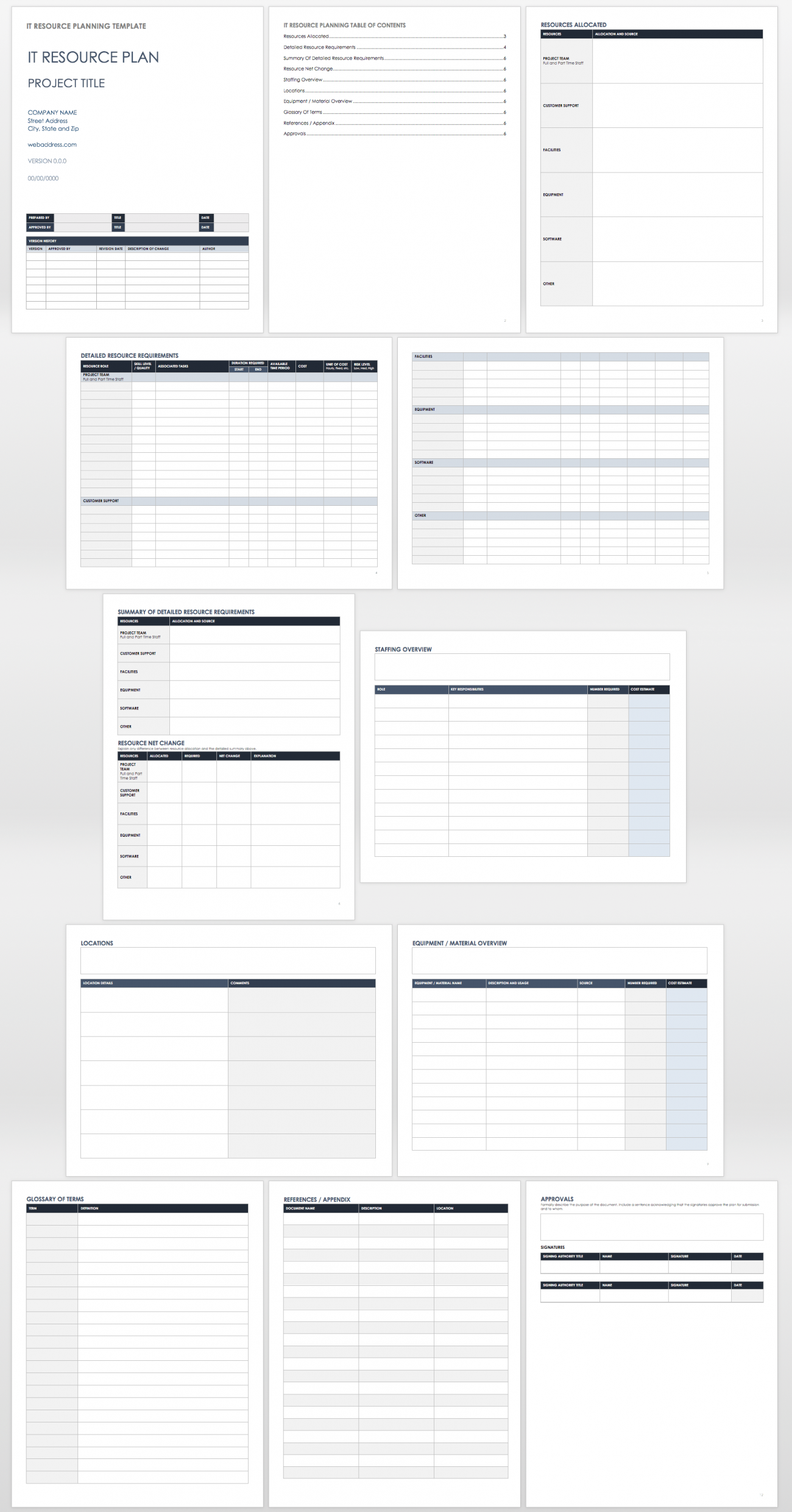 Free Resource Planning Templates | Smartsheet