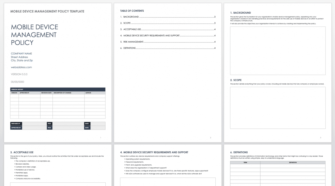 All about Mobile Device Management | Smartsheet