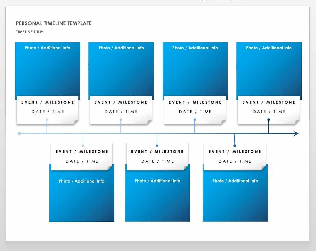 Free Blank Timeline Templates | Smartsheet