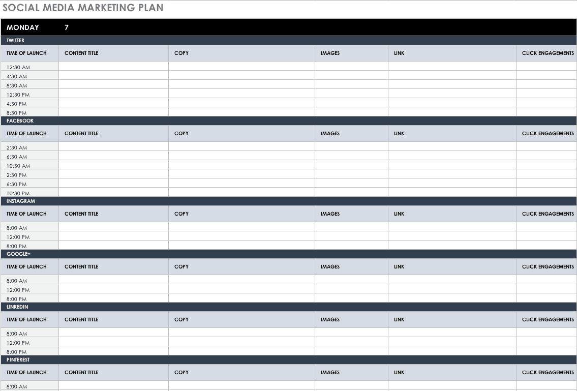 Free Marketing Timeline Tips and Templates - Smartsheet