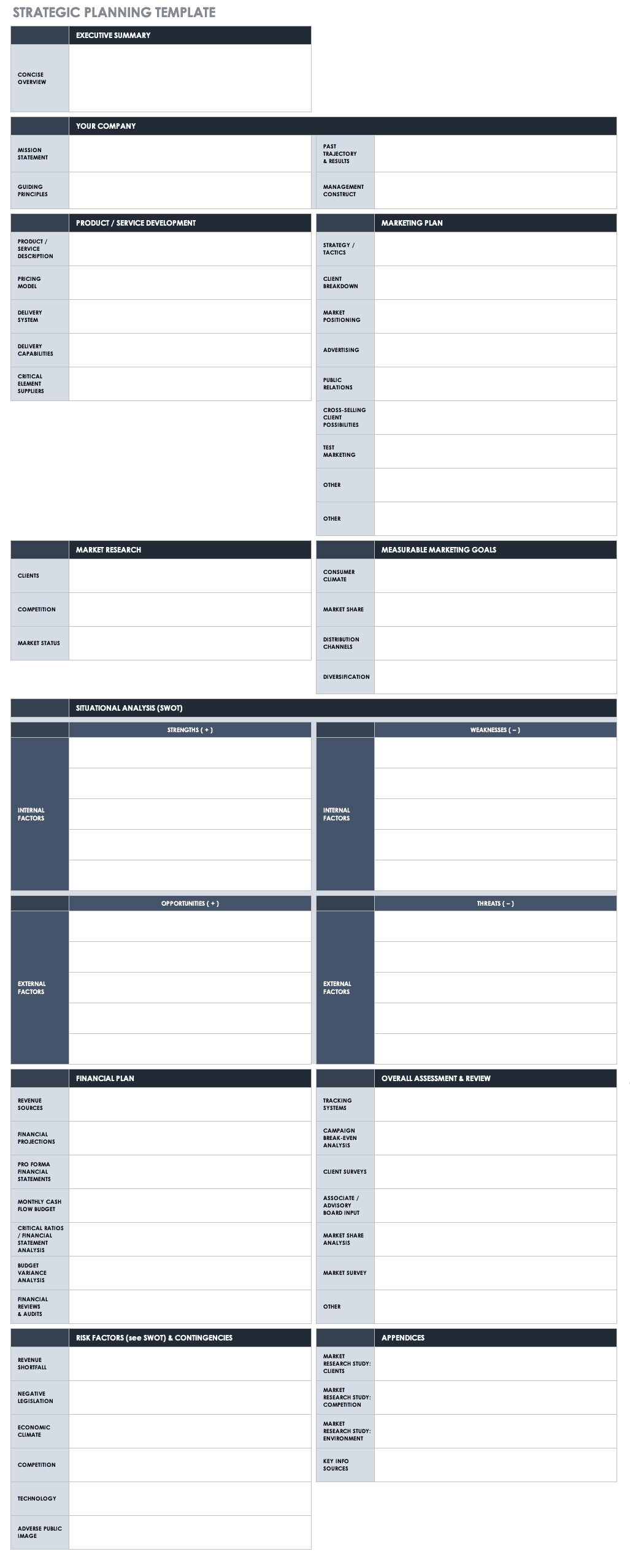 Free Gantt Chart Templates in Excel & Other Tools | Smartsheet