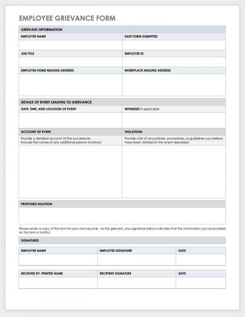 Free Overtime Request Forms | Smartsheet