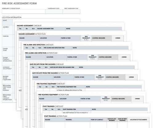 Fire Risk Assessment Form