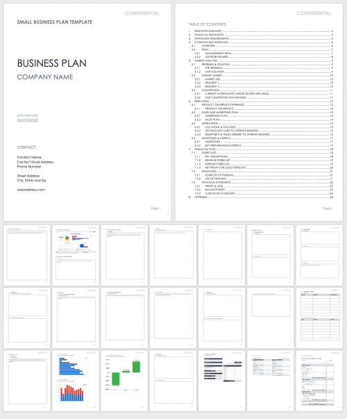 Small Business Plan Template