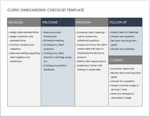 Free Client Management & Tracking Templates 