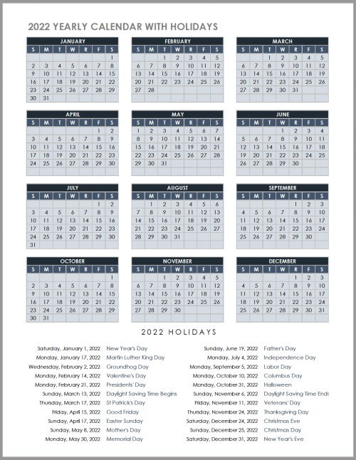 Free Blank Calendar Templates - Smartsheet