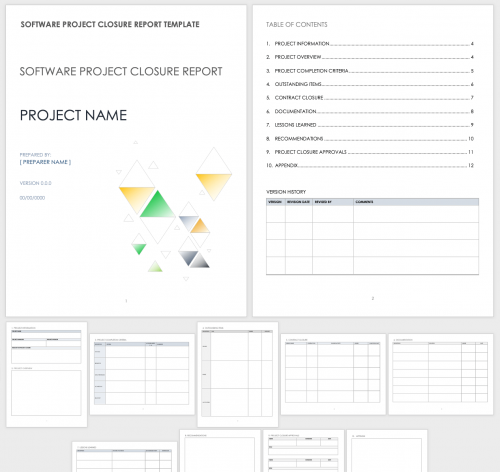 Software Project Closure Report