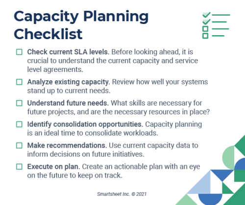 Capacity Planning Checklist