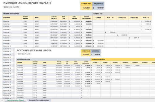 Download Free Inventory Report Templates 