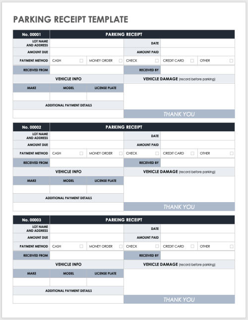 Download Free PDF Receipt Templates | Smartsheet