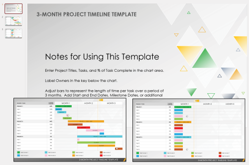 Free Project Timeline Templates Multiple Formats Smartsheet 5426