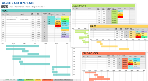 Free RAID Templates | Smartsheet