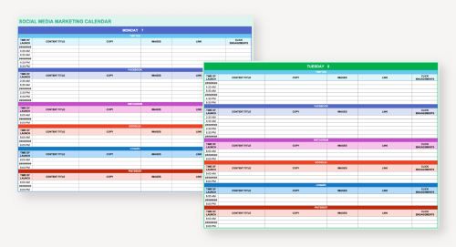 15 Free Marketing Calendar Templates | Smartsheet