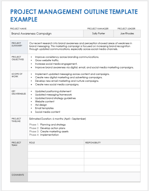 Free PDF Project Management Templates | Smartsheet