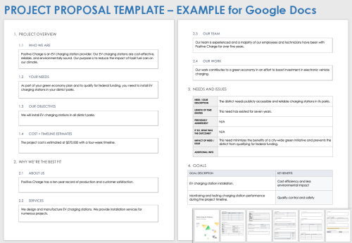 Free Google Docs Project Proposal Templates | Smartsheet