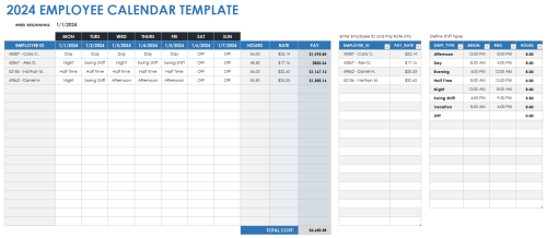 Free Google Calendar Templates | Smartsheet