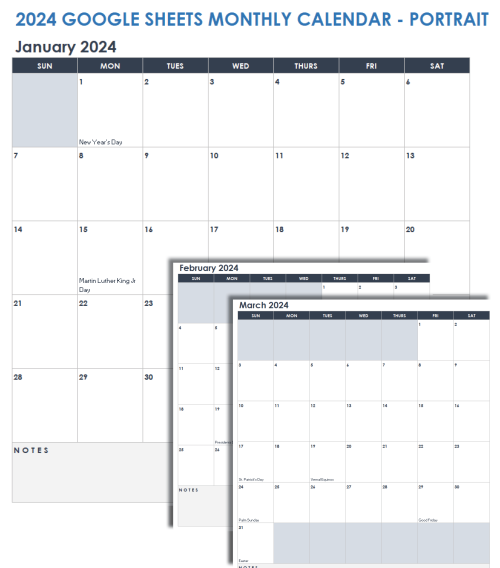 Free Google Calendar Templates Smartsheet