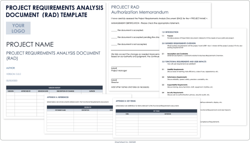 Project Requirements Analysis Document RAD