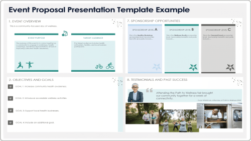 Event Proposal Presentation Template Example