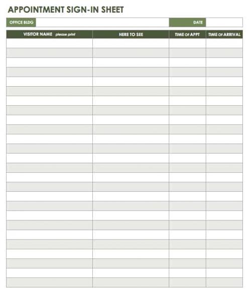 Free Attendance Spreadsheets and Templates | Smartsheet